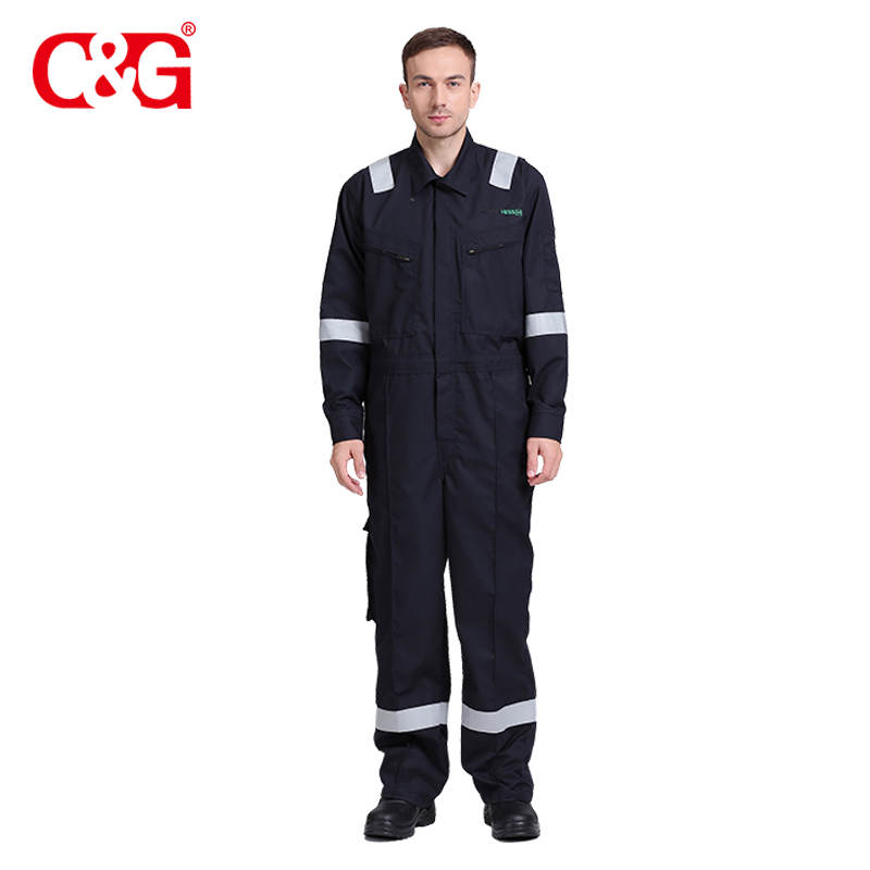 Aramid navy blue coverall