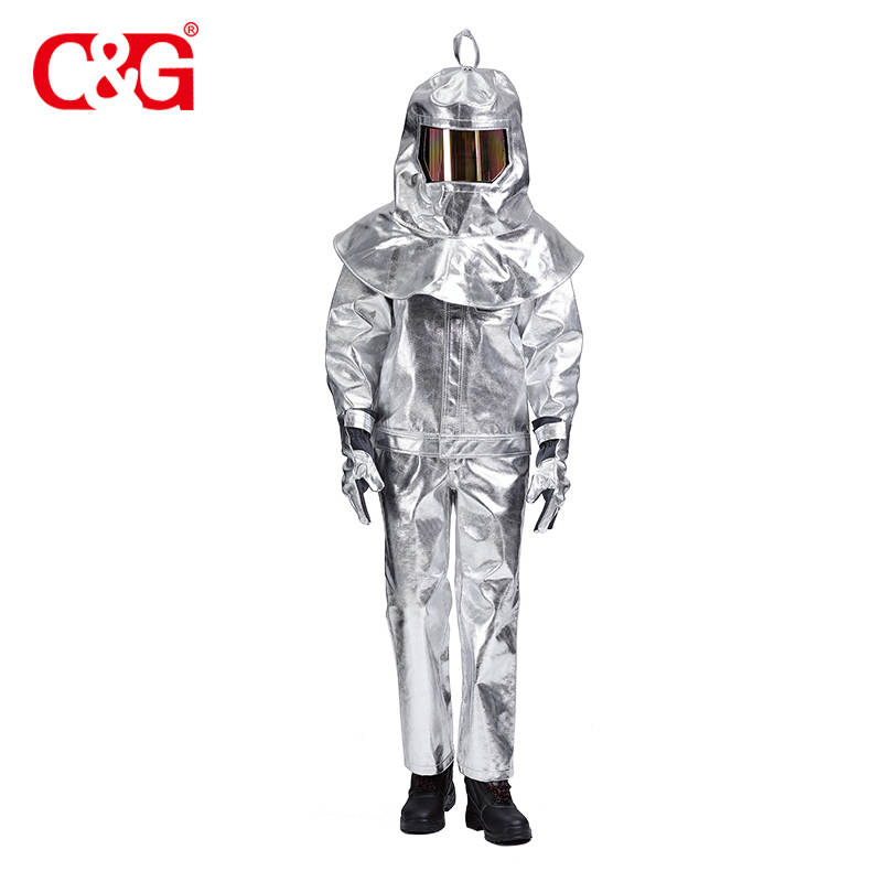 Aluminized jacket and pants