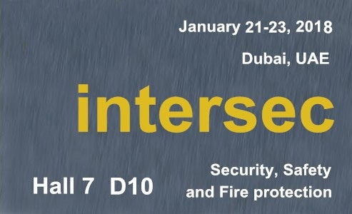 C&G Safety will be attending INTERSEC Dubai UAE Exhibition January 21-23, 2018